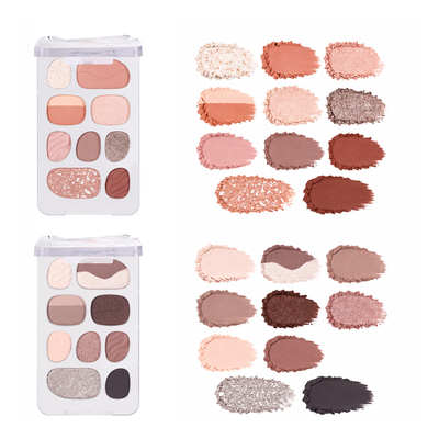 Flowing Star Glitter Nine Color Eyeshadow